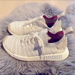 Adidas NMD_R1 STLT Primeknit Cloud White